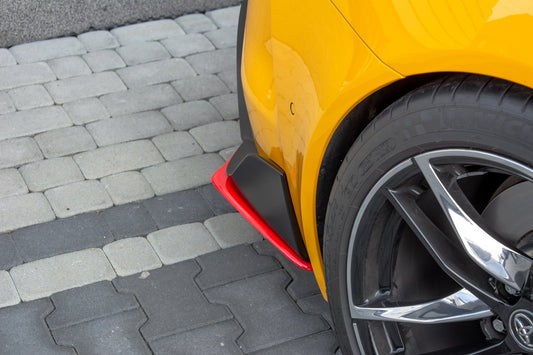 Heck Ansatz Flaps Diffusor V.2 für Toyota Supra Mk5 schwarz matt