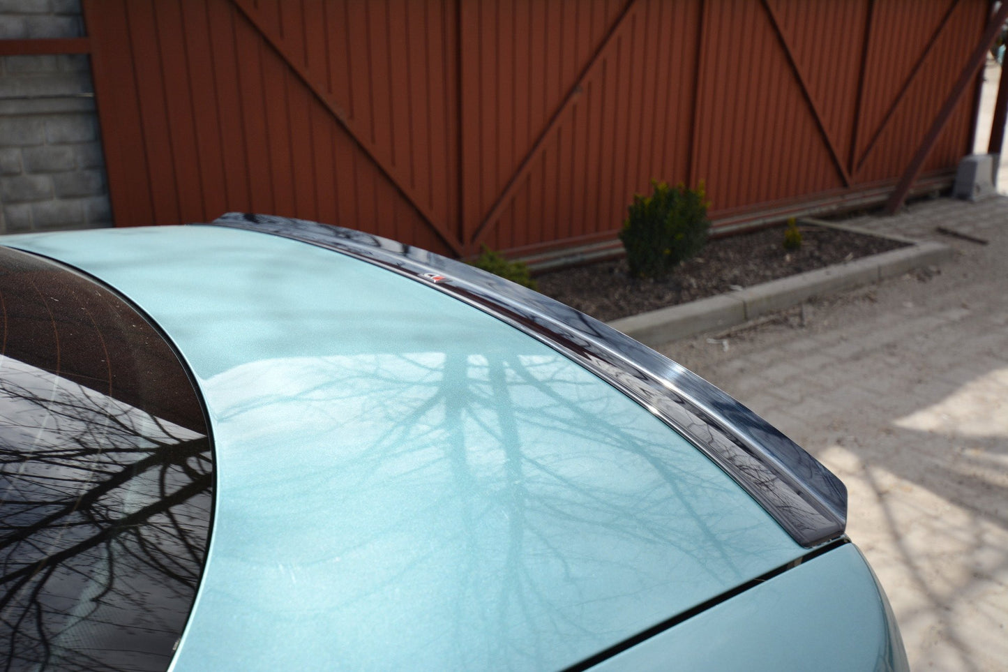 Spoiler CAP für Audi A4 / S4 B5 Limousine Carbon Look