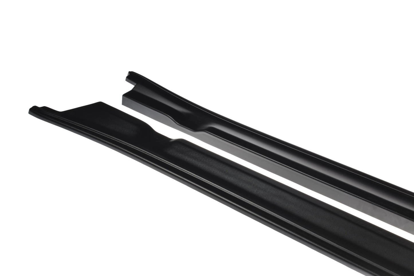 Seitenschweller Ansatz für NISSAN GT-R vor Facelift COUPE (R35-SERIES) schwarz matt