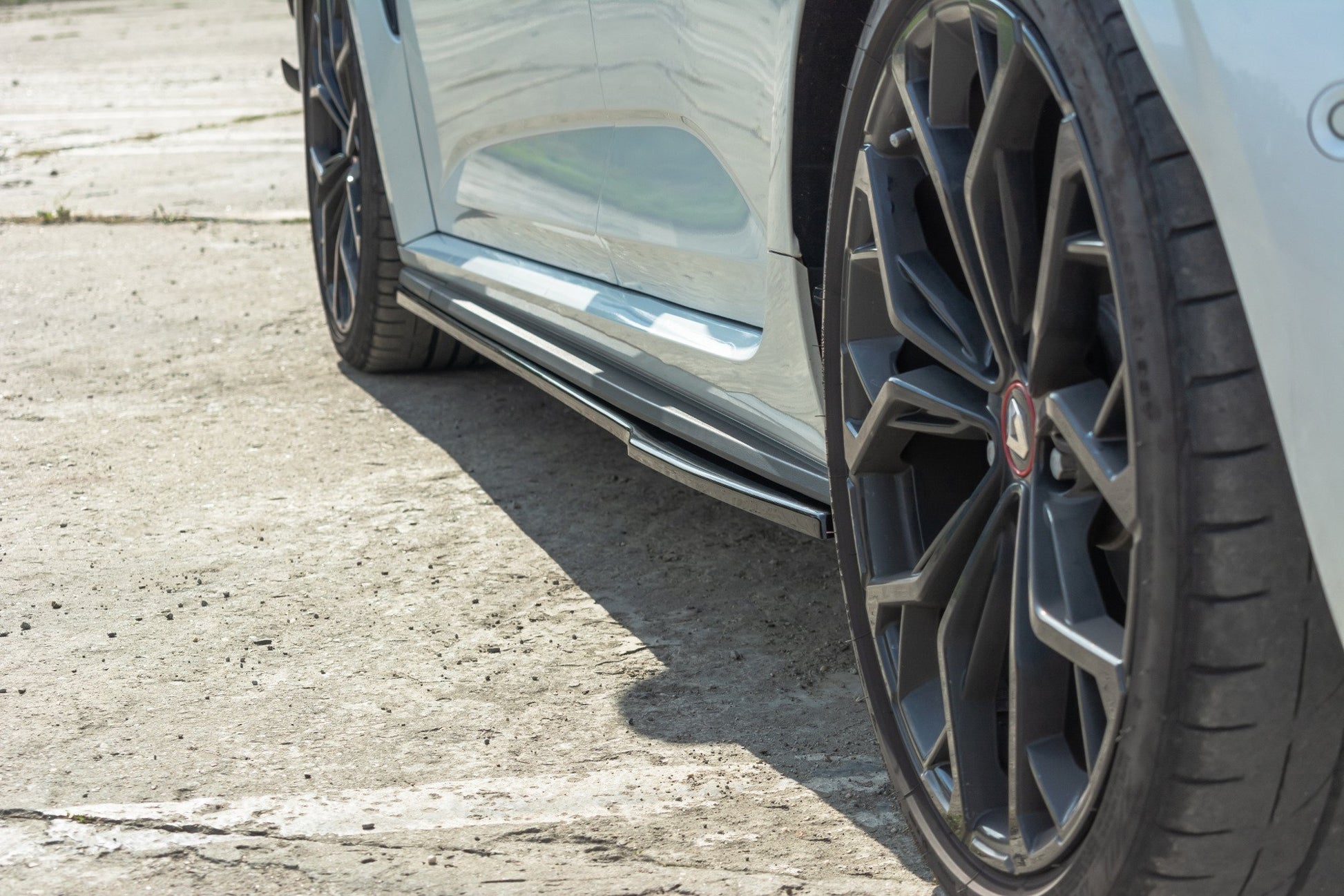 Seitenschweller Ansatz für Renault Megane IV RS schwarz Hochglanz