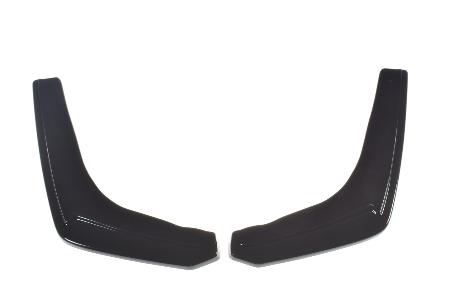 Heck Ansatz Flaps Diffusor V.1 für BMW M3 F80 schwarz Hochglanz