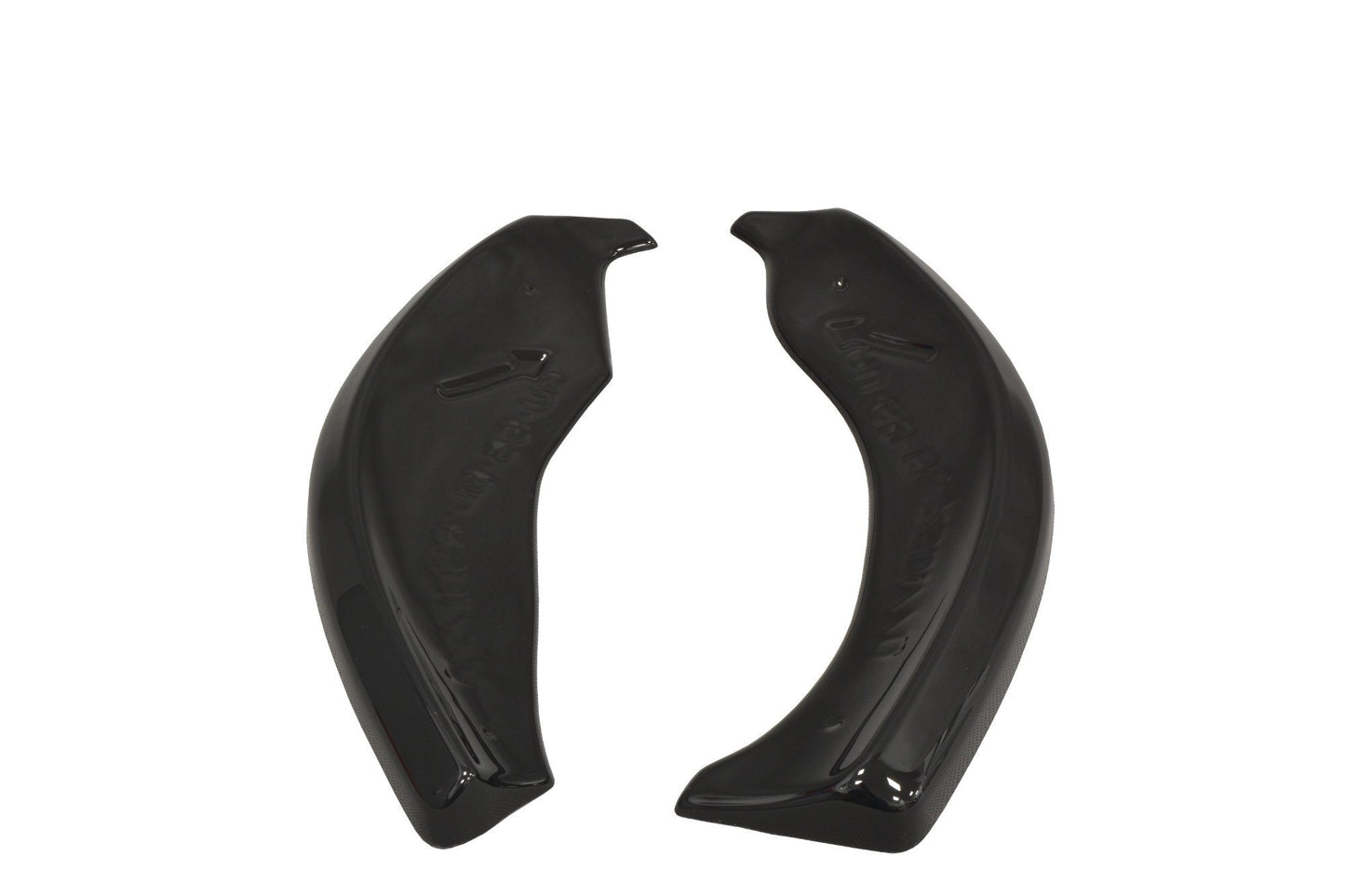 Heck Ansatz Flaps Diffusor für AUDI S3 8L Carbon Look