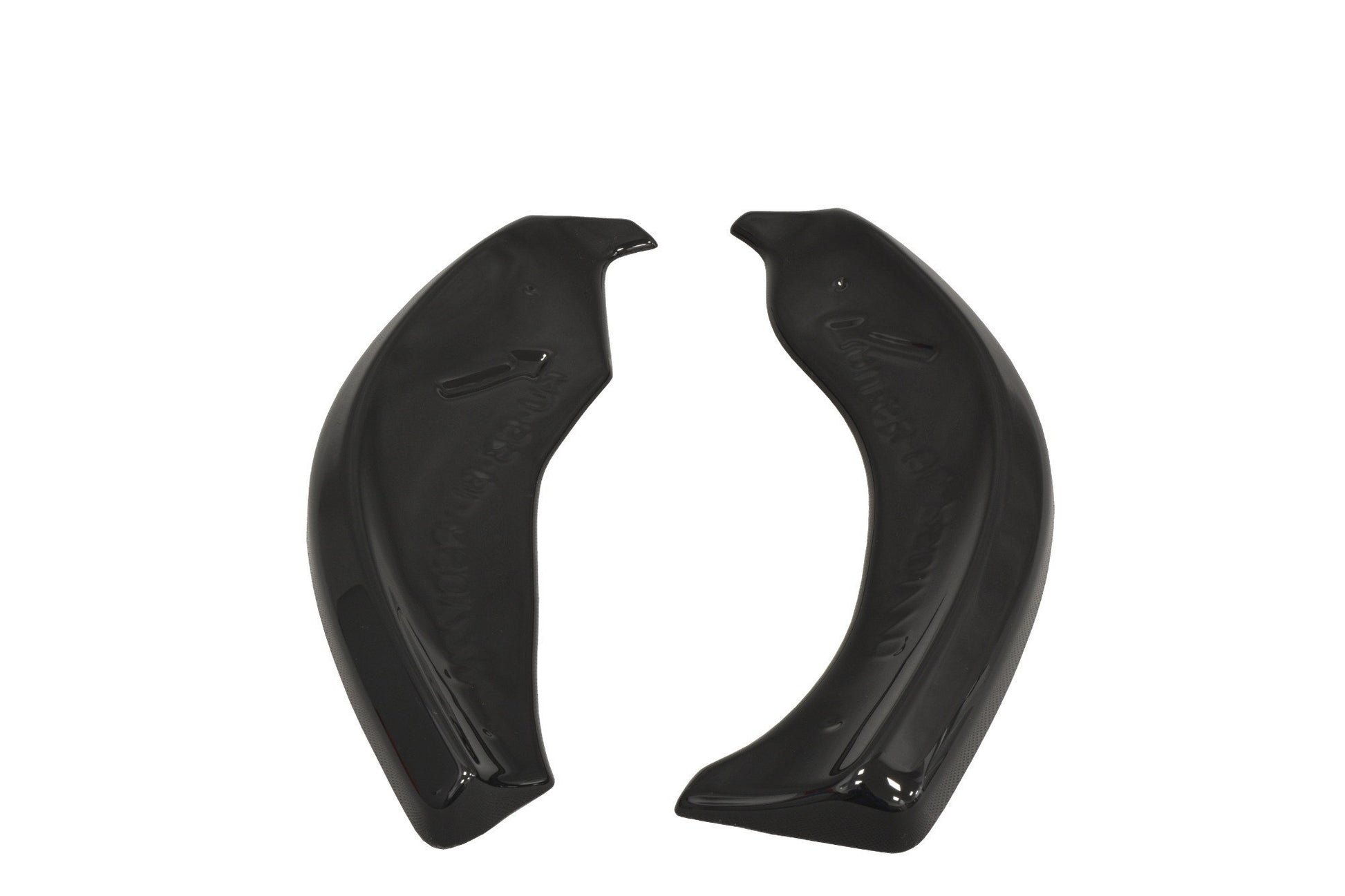 Heck Ansatz Flaps Diffusor für AUDI S3 8L Carbon Look