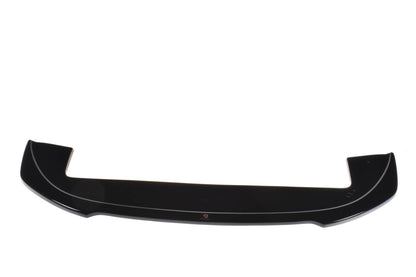 Front Ansatz V.2 für FIAT 500 HATCHBACK vor Facelift schwarz matt