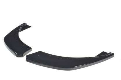 Heck Ansatz Flaps Diffusor für Audi Q8 S-line schwarz matt