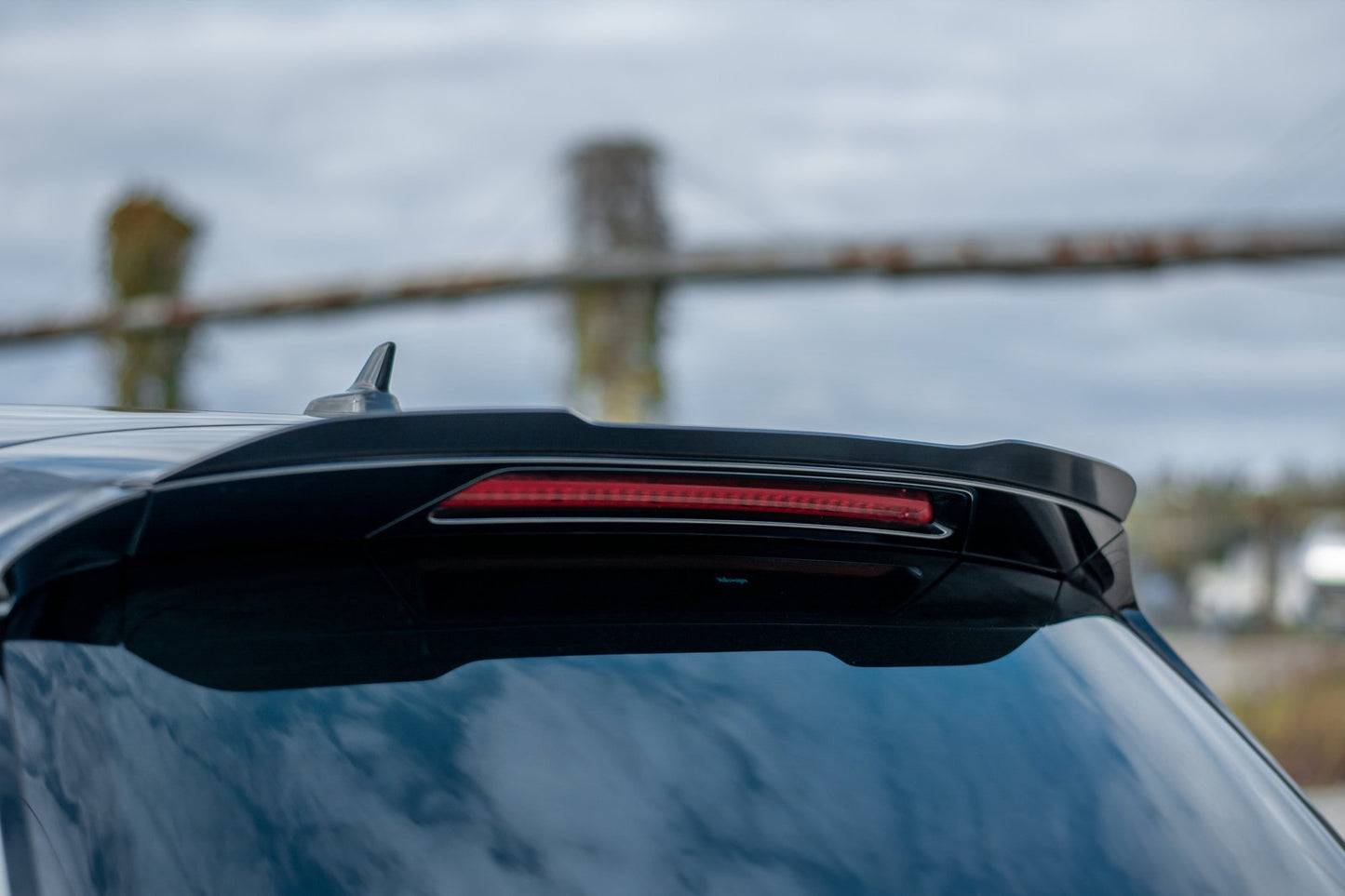 Spoiler CAP für Volkswagen Passat R-Line B8 schwarz matt