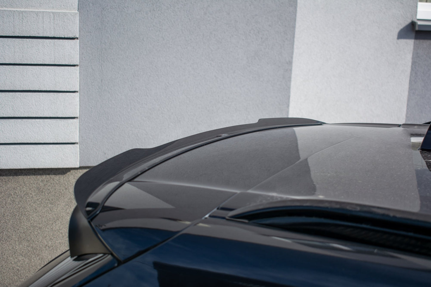 Spoiler CAP für BMW X5 E70 Facelift M Paket schwarz Hochglanz