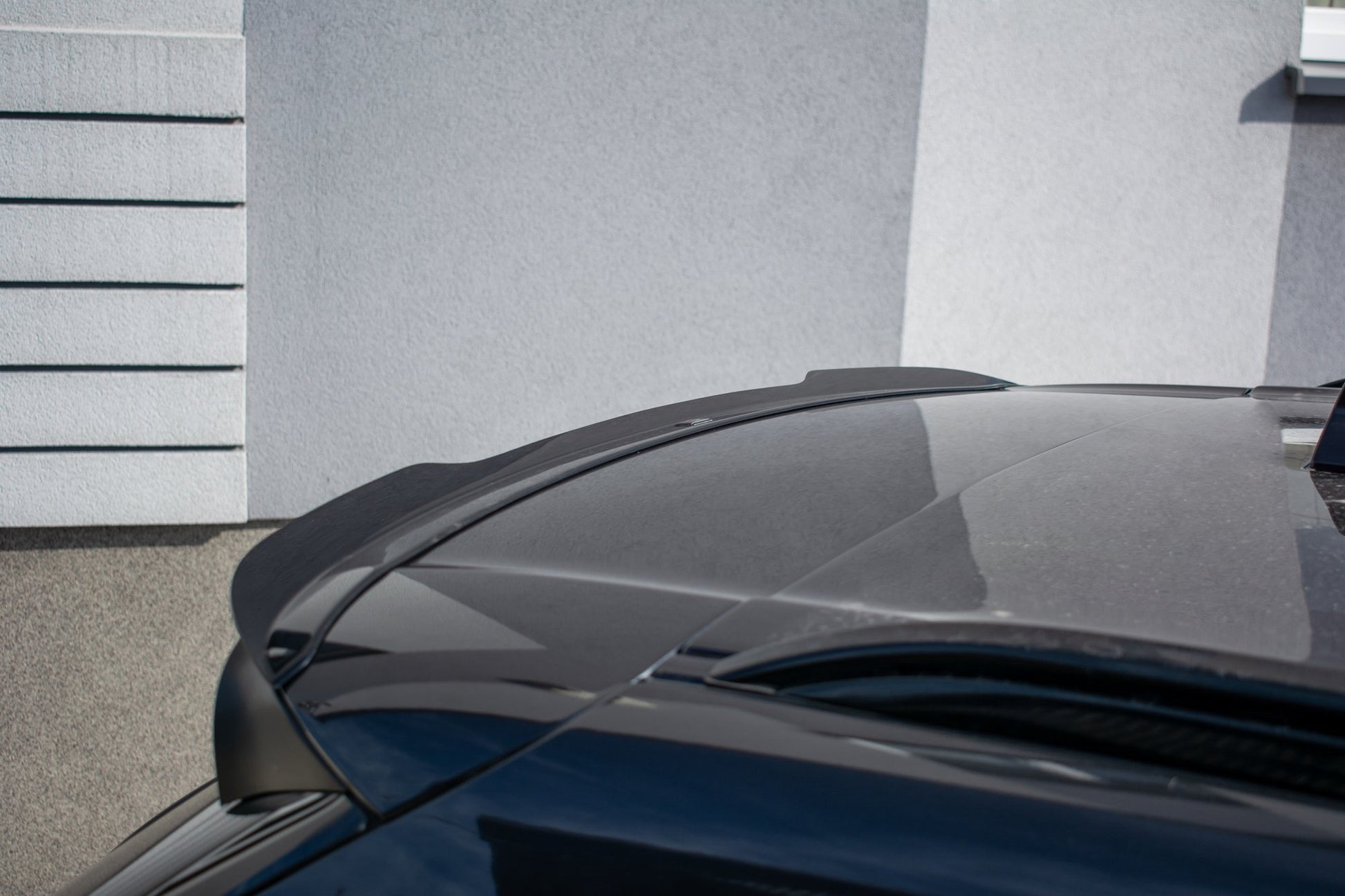 Spoiler CAP für BMW X5 E70 Facelift M Paket schwarz Hochglanz