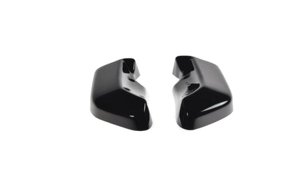 Heck Ansatz Flaps Diffusor für FIAT 500 HATCHBACK vor Facelift schwarz matt