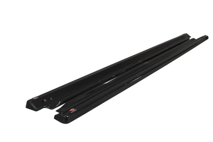 Seitenschweller Ansatz für Skoda Octavia RS Mk2 / Mk2 FL Carbon Look
