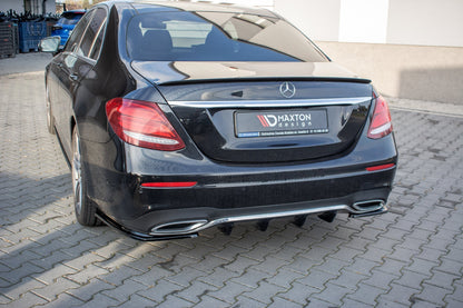 Diffusor Heck Ansatz für Mercedes-Benz E43 AMG / AMG-Line W213 Carbon Look