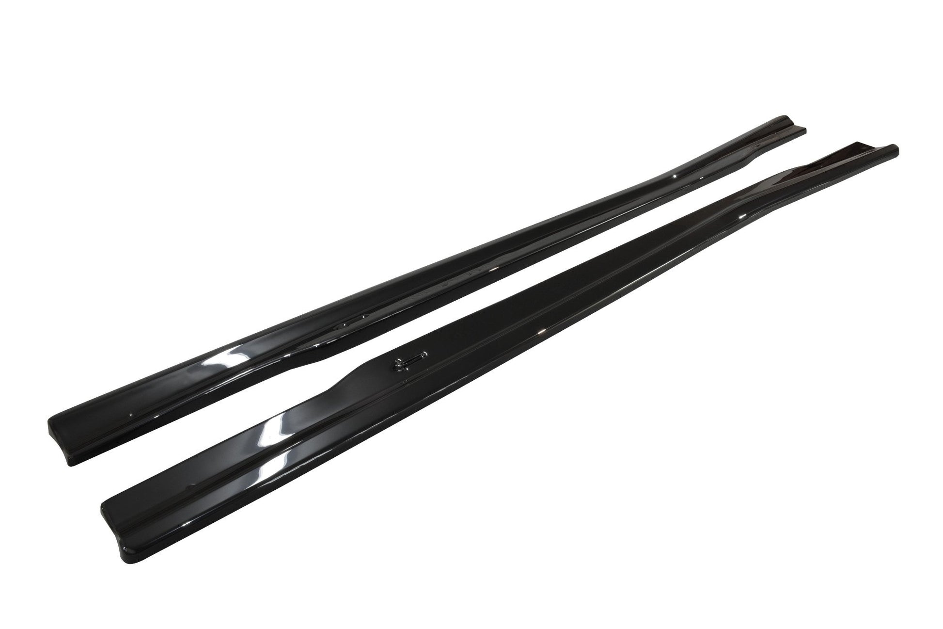 Seitenschweller Ansatz für Mercedes E63 AMG W212  schwarz Hochglanz