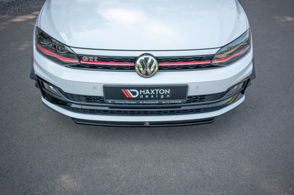 Front Ansatz V.4 für VW Polo GTI Mk6 Carbon Look