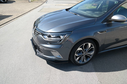 Front Ansatz für Renault Megane Mk.4 GT-Line Carbon Look