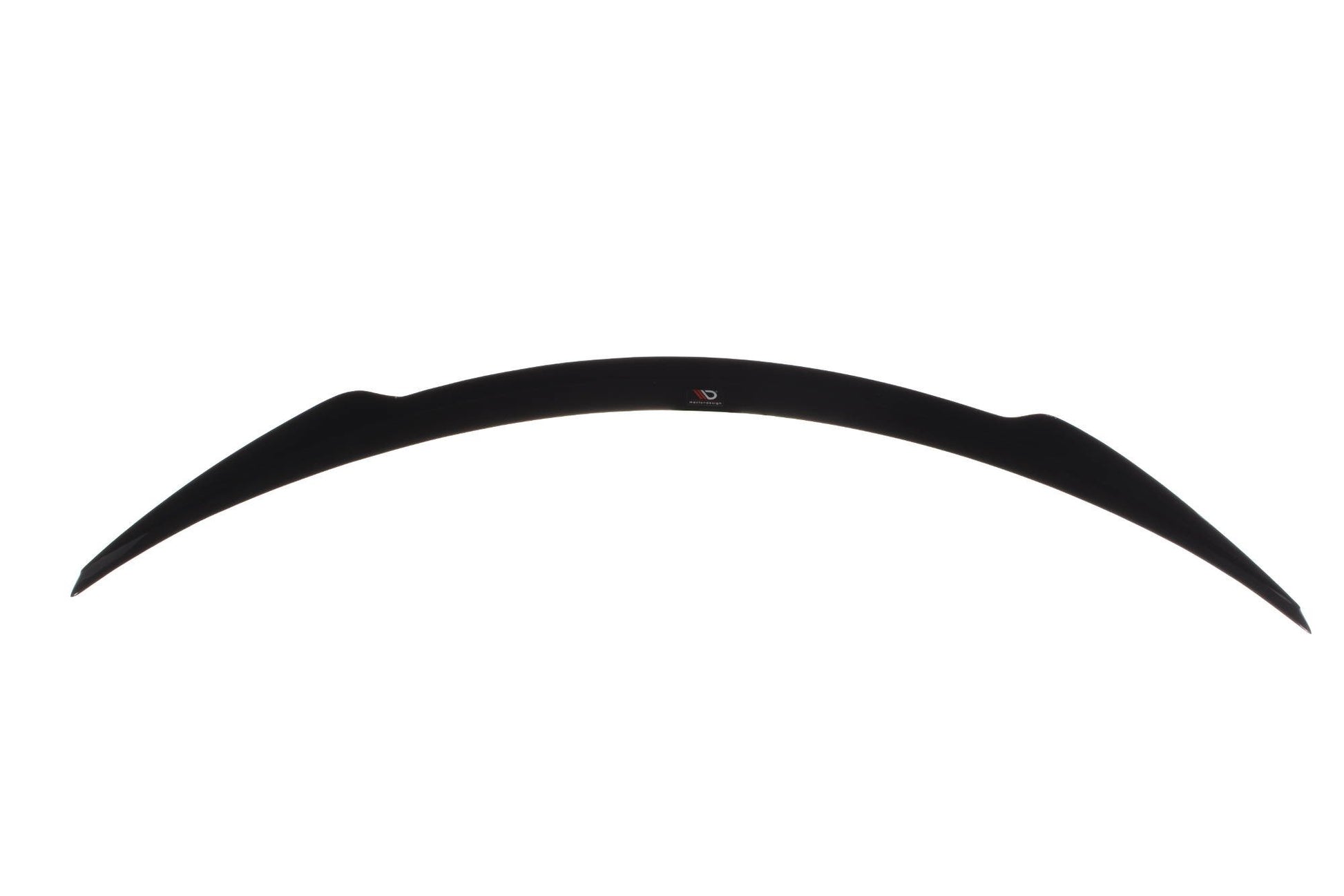 Spoiler CAP für MERCEDES- BENZ C-KLASSE W205 COUPE AMG-LINE schwarz matt