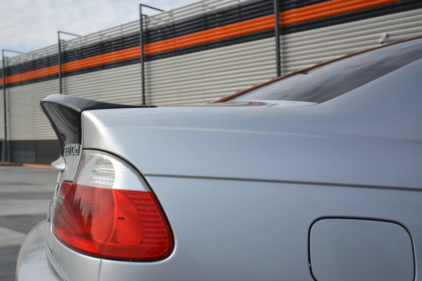 Heckspoiler / KOFFERRAUMDECKEL Erweiterung BMW 3er E46 COUPE  < M3 CSL LOOK > (ZUM MALEN)