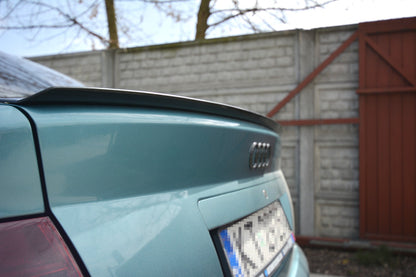Spoiler CAP für Audi A4 / S4 B5 Limousine schwarz matt