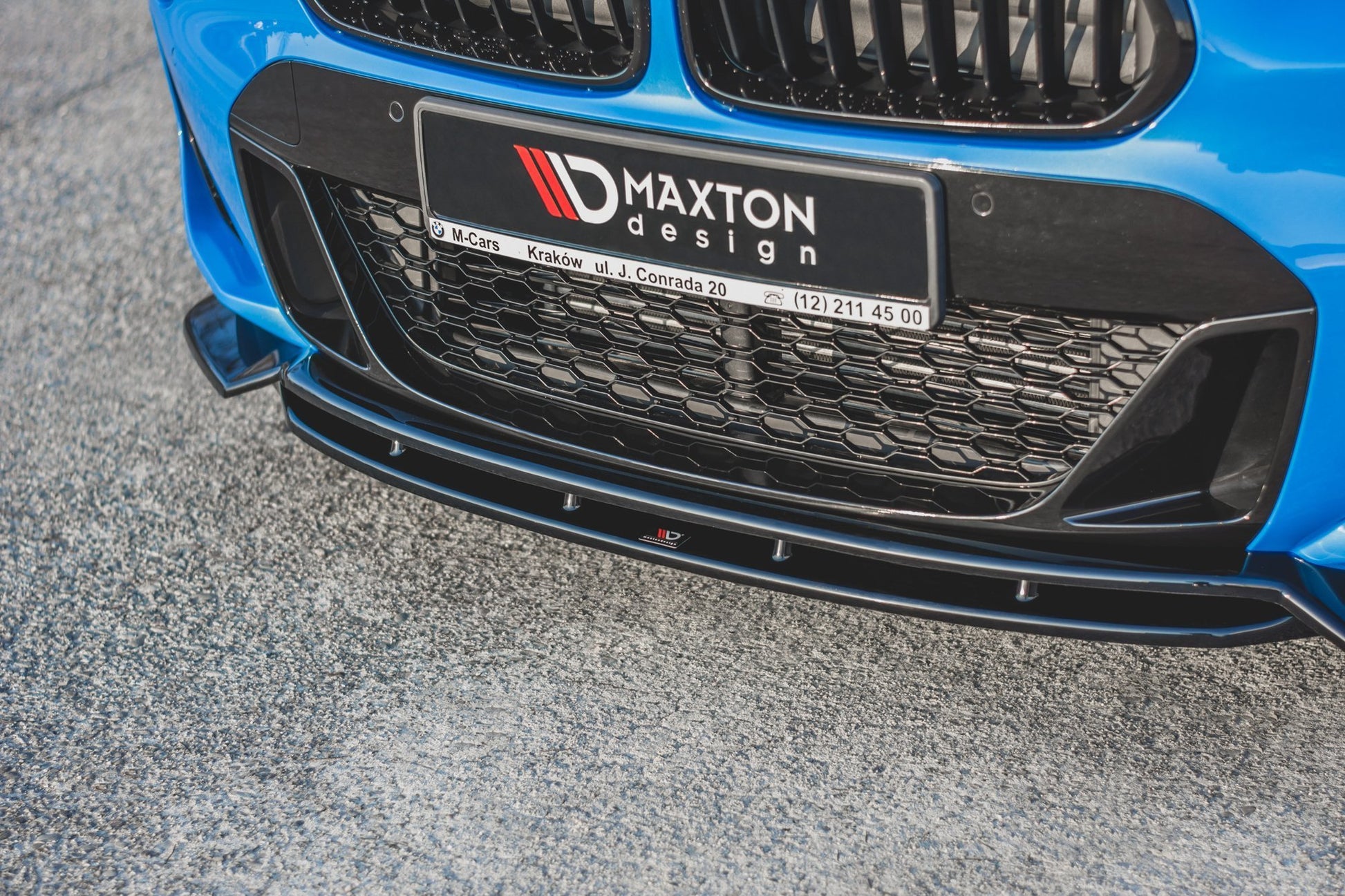 Front Ansatz für BMW X2 F39 M-Paket Carbon Look