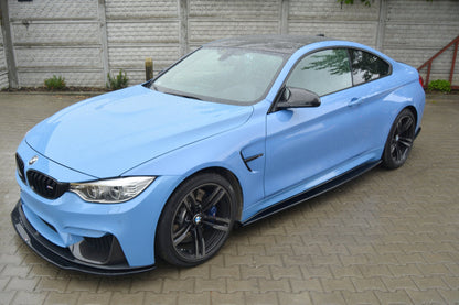 Seitenschweller Ansatz für BMW M4 F82 Carbon Look