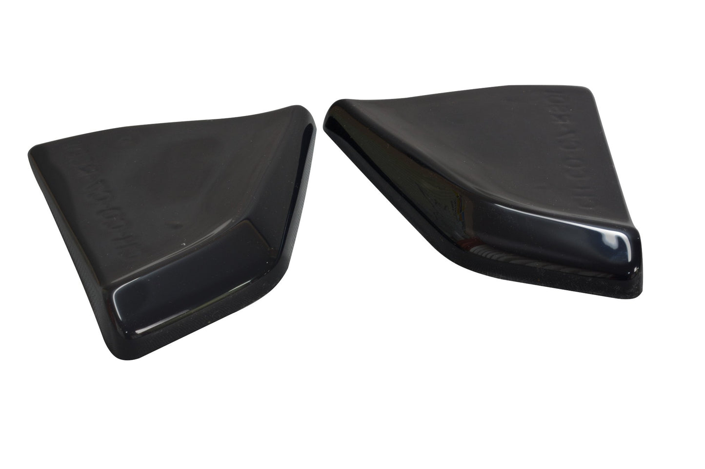 Heck Ansatz Flaps Diffusor V.1 für CHEVROLET CORVETTE C7  schwarz Hochglanz