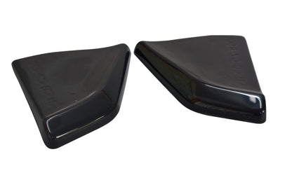 Heck Ansatz Flaps Diffusor V.1 für CHEVROLET CORVETTE C7  schwarz matt