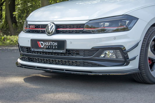 Front Ansatz V.1 für VW POLO MK6 GTI Carbon Look