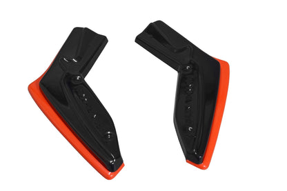 Heck Ansatz Flaps Diffusor V.2 für TOYOTA GT86 FACELIFT  schwarz matt
