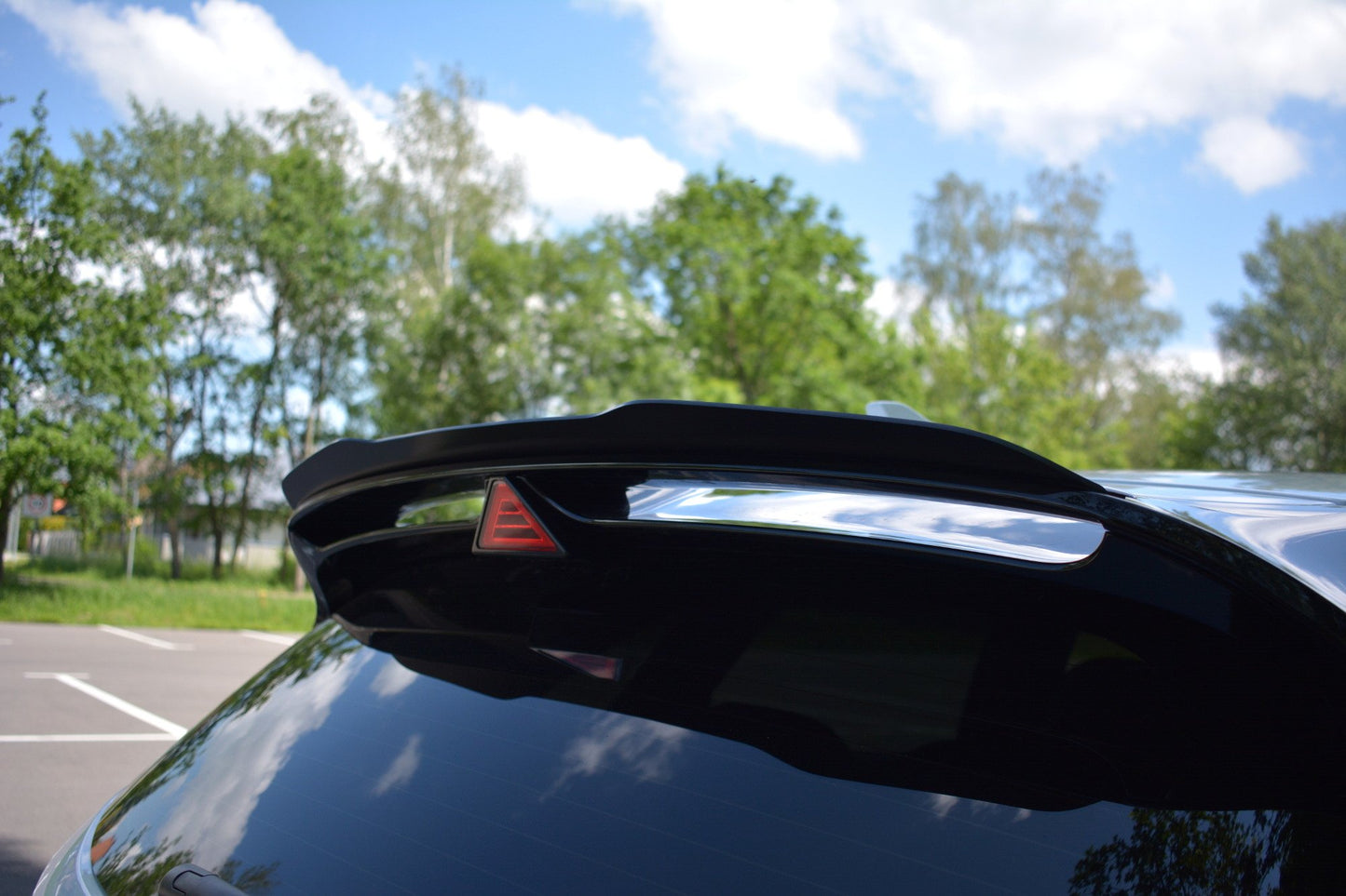 Spoiler CAP für Hyundai I30 N Mk3 Hatchback Carbon Look