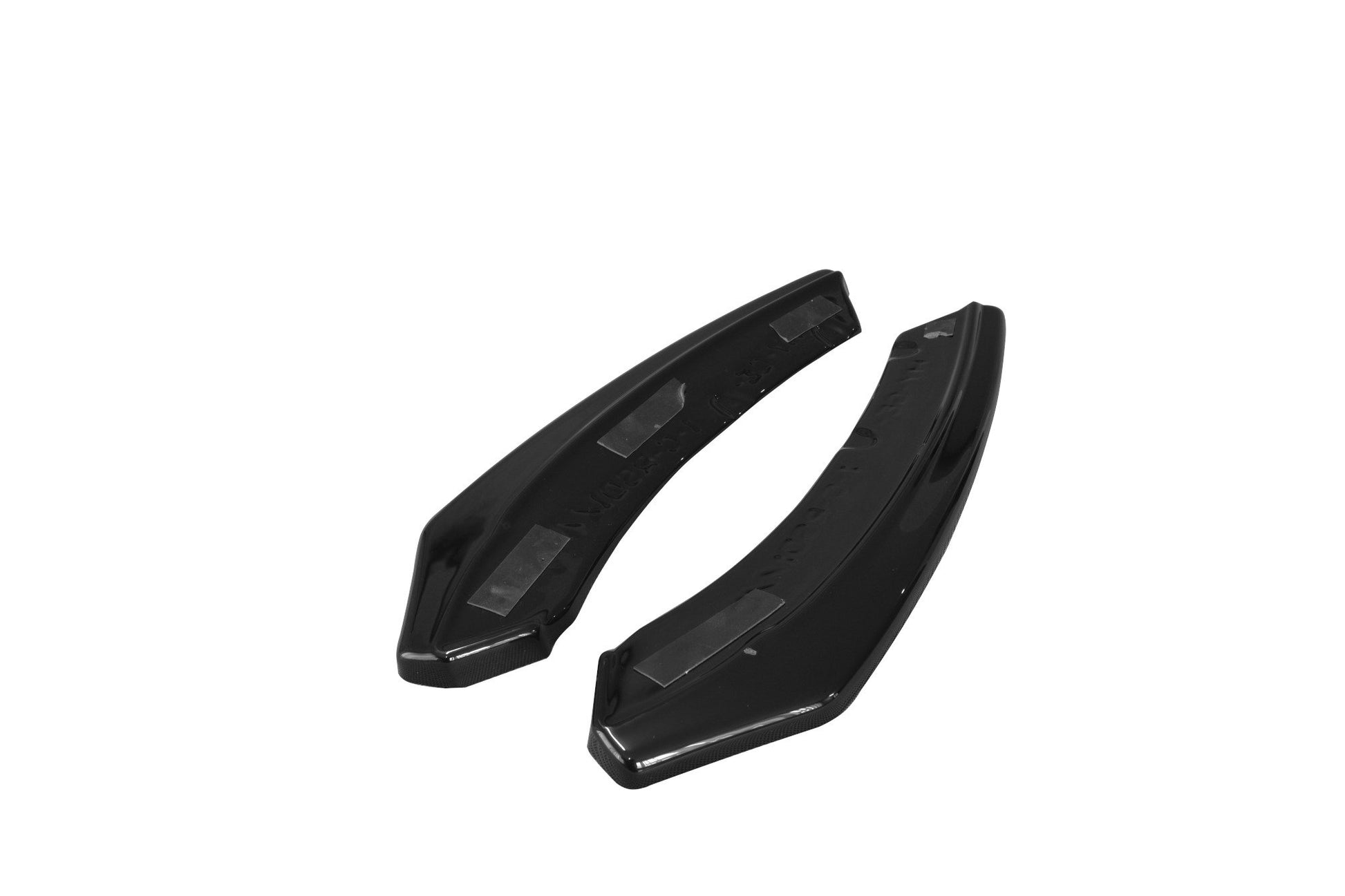 Heck Ansatz Flaps Diffusor für HYUNDAI GENESIS COUPÉ MK.1 schwarz matt