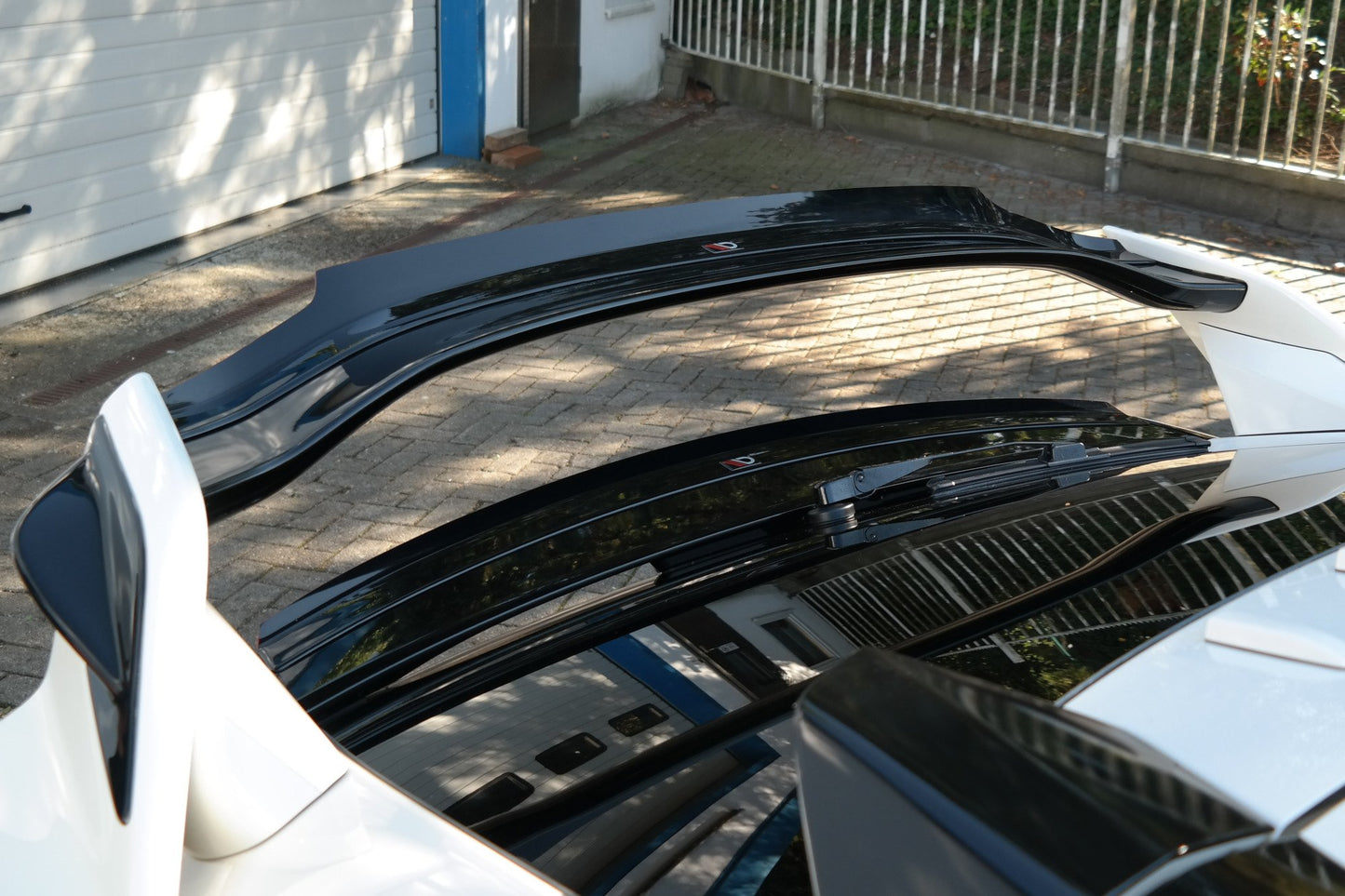 OBERER Spoiler CAP V.2 für HONDA CIVIC X TYPE R schwarz matt