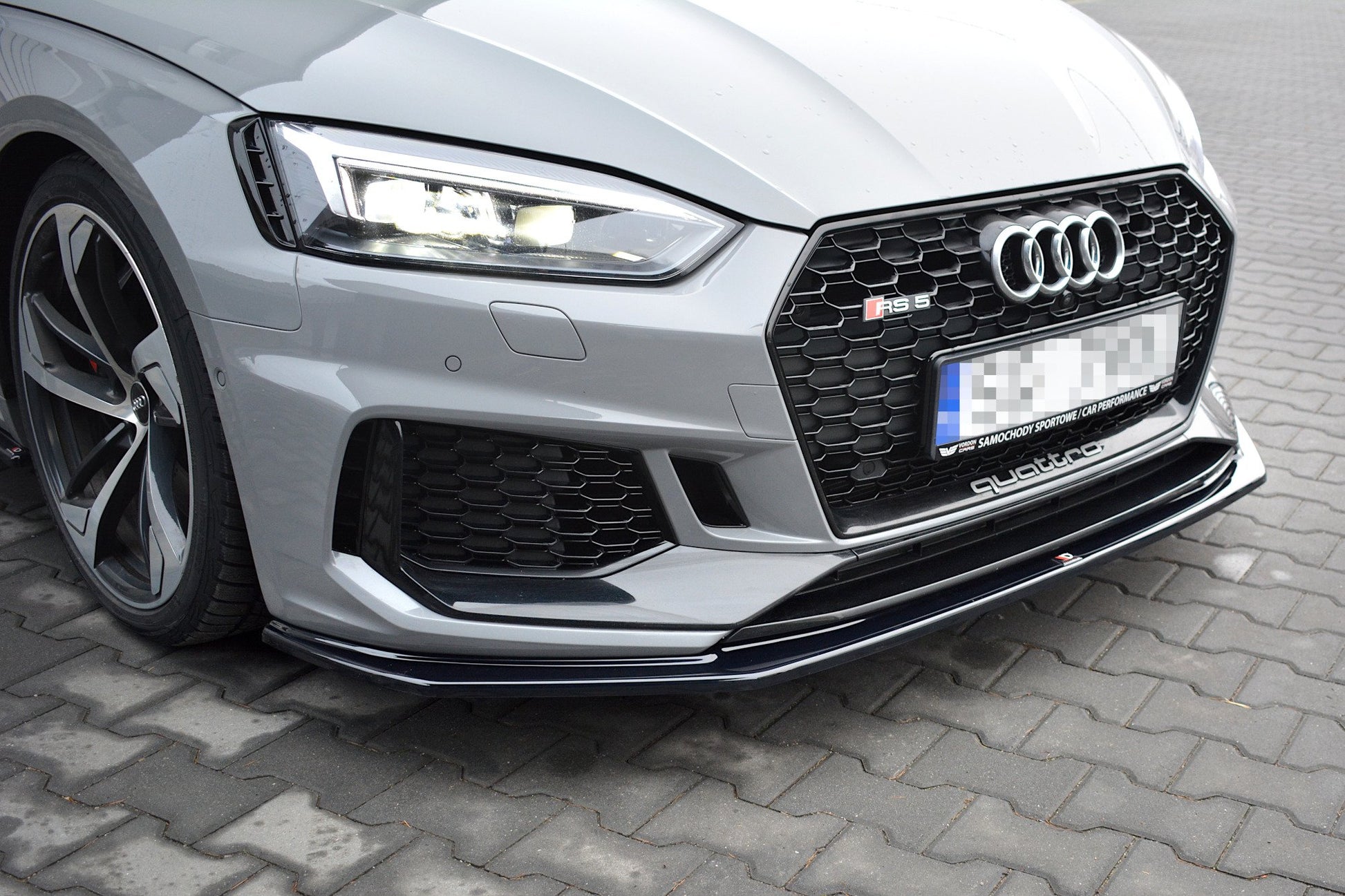 Front Ansatz V.2 für Audi RS5 F5 Coupe / Sportback schwarz matt