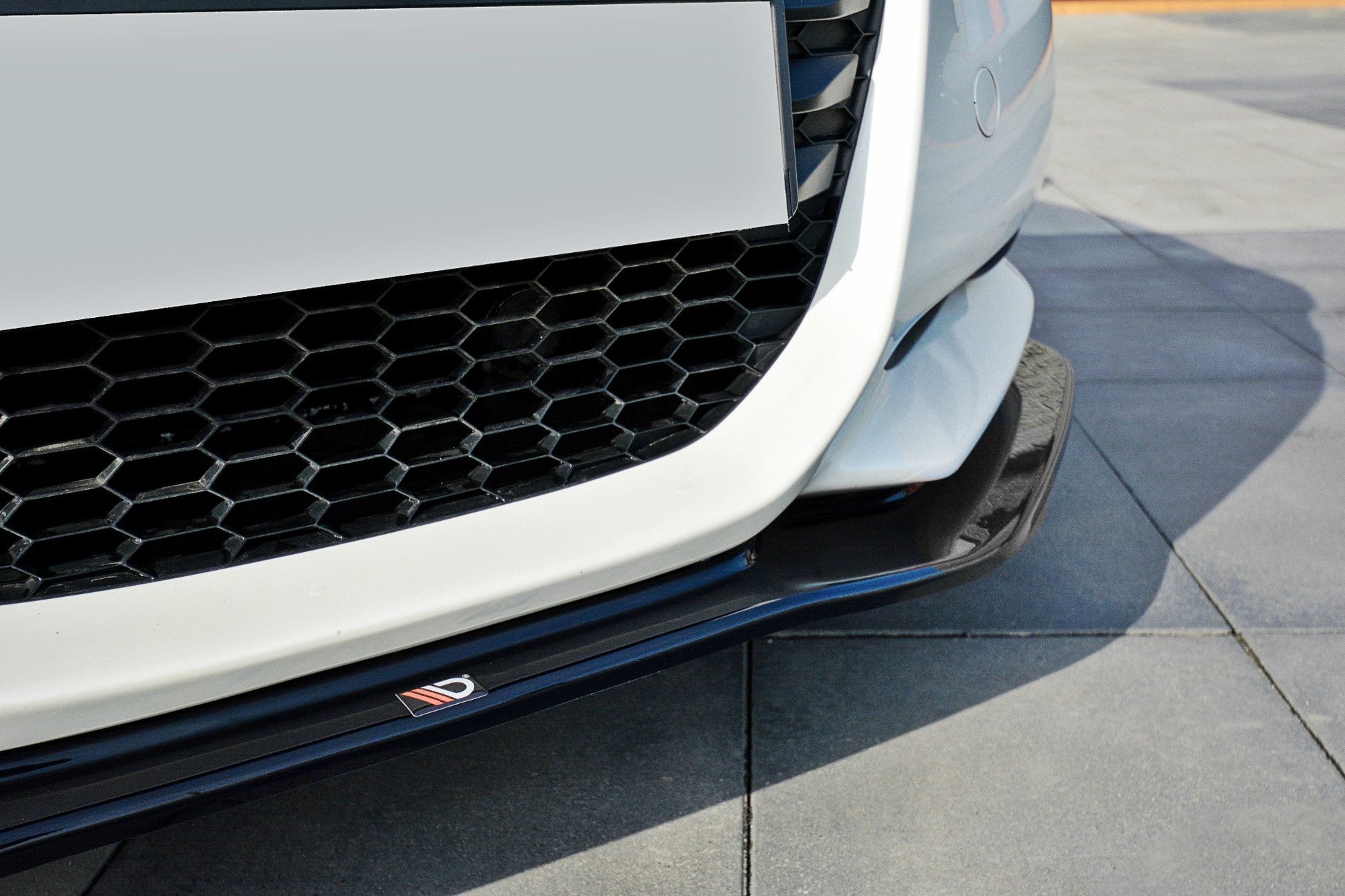 Front Ansatz V.1 für HONDA CR-Z  schwarz Hochglanz