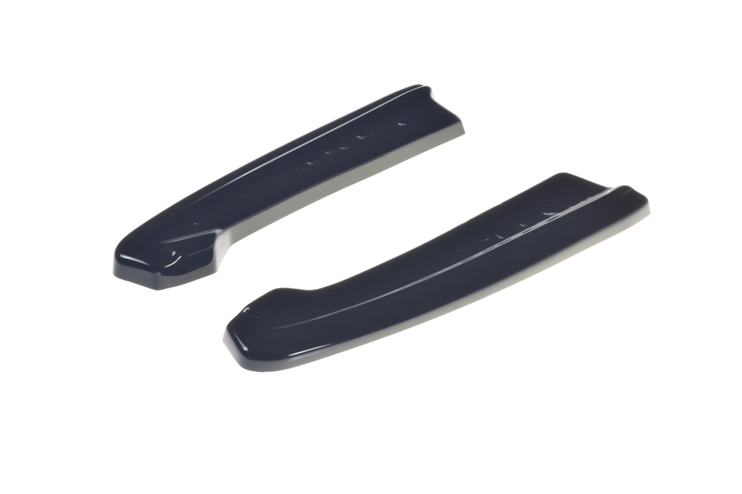 Heck Ansatz Flaps Diffusor für Audi RS4 B9 Avant Carbon Look