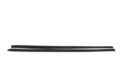 Seitenschweller Ansatz für V.1 für BMW M3 F80 schwarz matt
