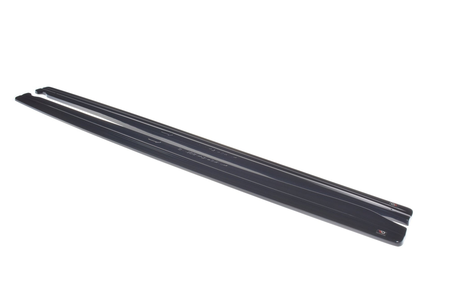 Seitenschweller Ansatz für Audi RS4 B9  schwarz matt