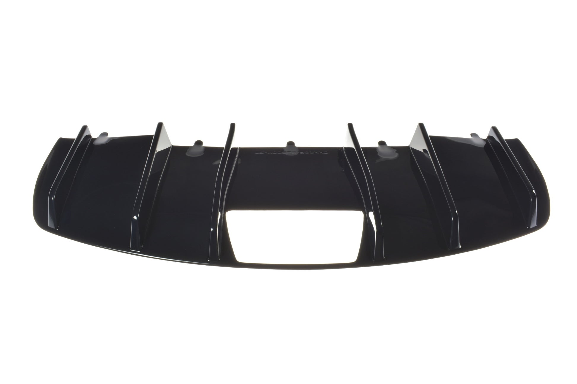 Diffusor Heck Ansatz für TESLA MODEL X schwarz matt
