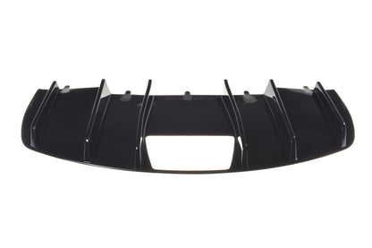 Diffusor Heck Ansatz für TESLA MODEL X schwarz matt