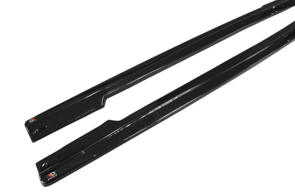Seitenschweller Ansatz für RENAULT CLIO MK4 RS   schwarz matt