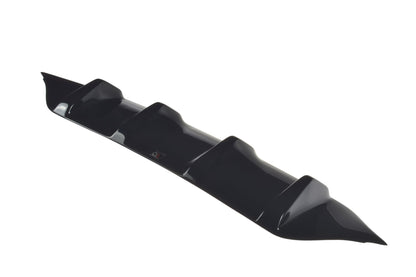 Diffusor Heck Ansatz für Mercedes-Benz E43 AMG / AMG-Line W213 schwarz Hochglanz