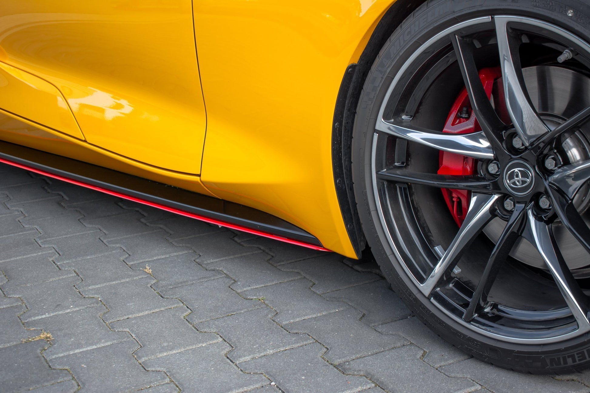 Seitenschweller Ansatz für V.2 für Toyota Supra Mk5