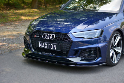 Front Ansatz V.1 für Audi RS4 B9 Carbon Look