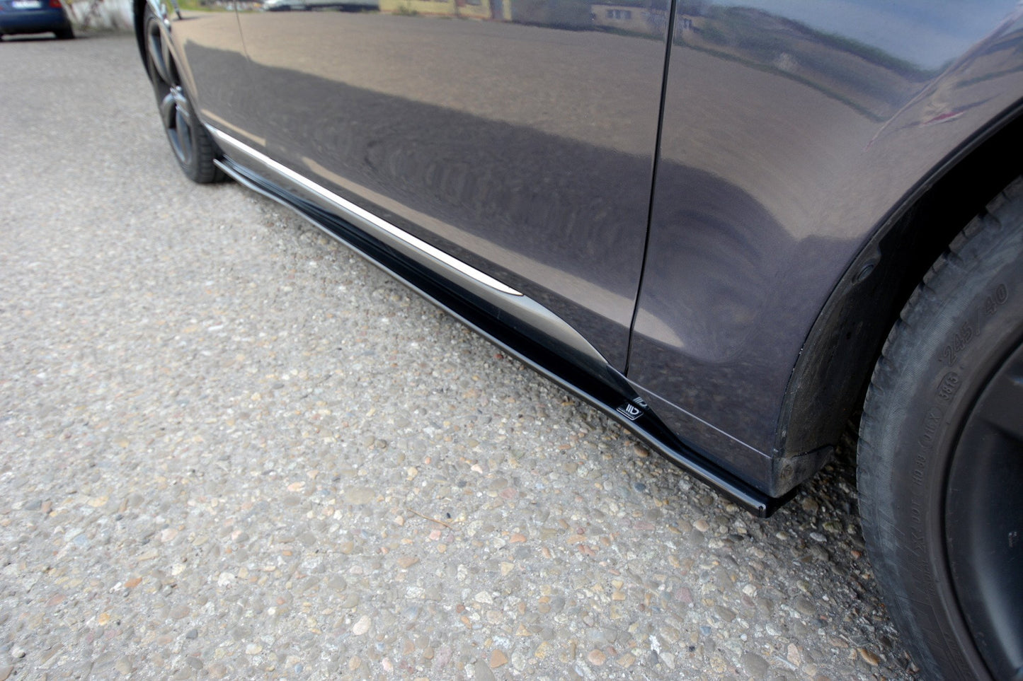 Seitenschweller Ansatz für LEXUS GS MK.3 schwarz matt
