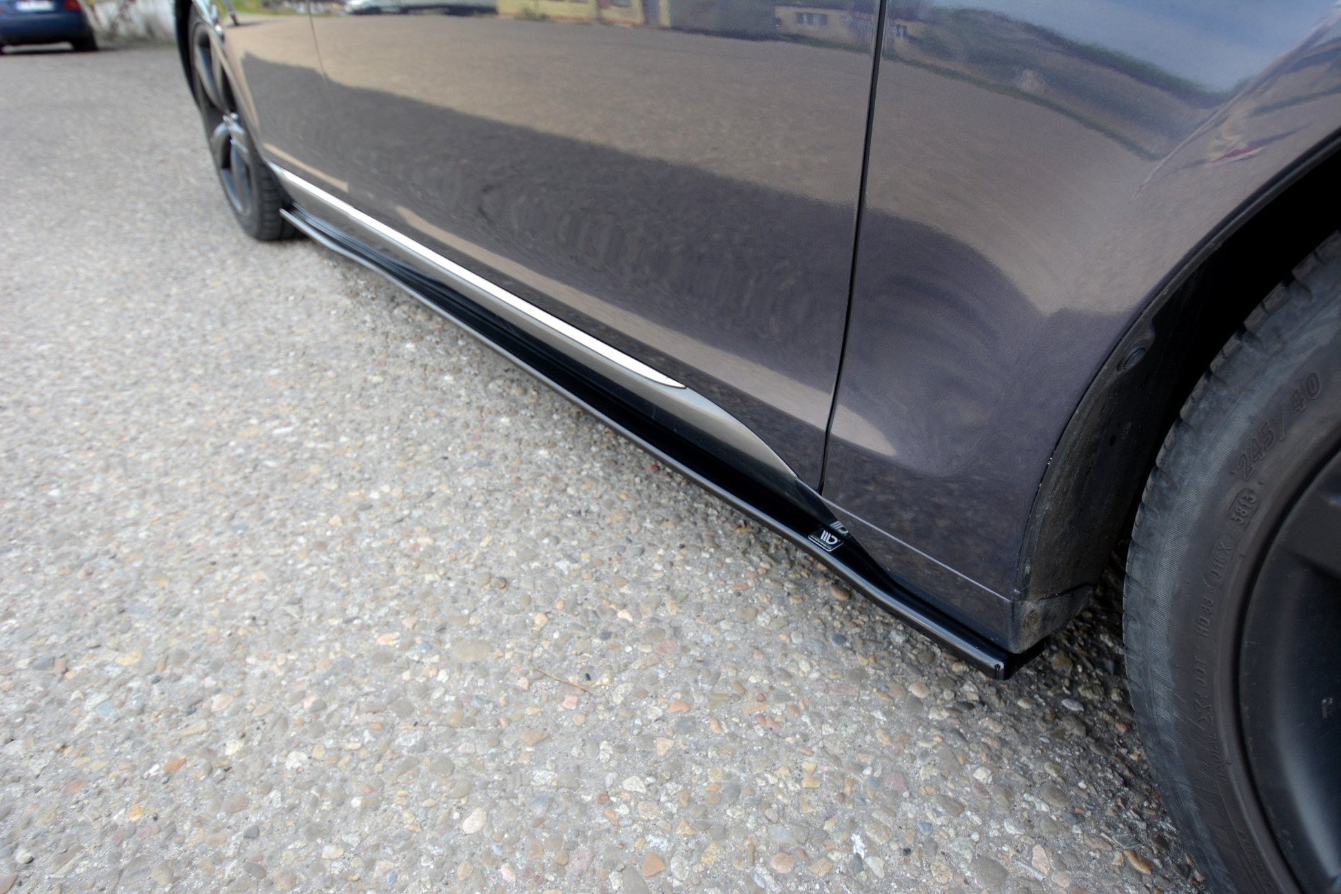 Seitenschweller Ansatz für LEXUS GS MK.3 schwarz matt