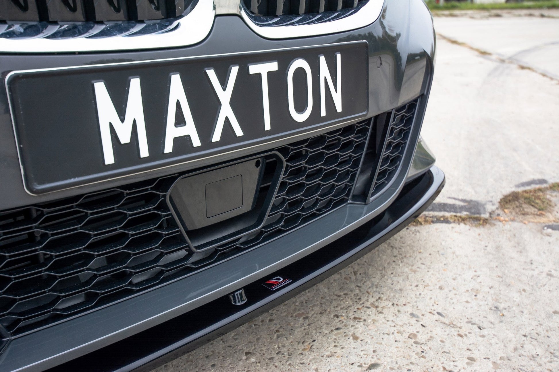 Front Ansatz V.3 für BMW 3er G20 M Paket schwarz matt