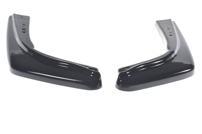 Heck Ansatz Flaps Diffusor für BMW 3er G20 M Paket schwarz matt