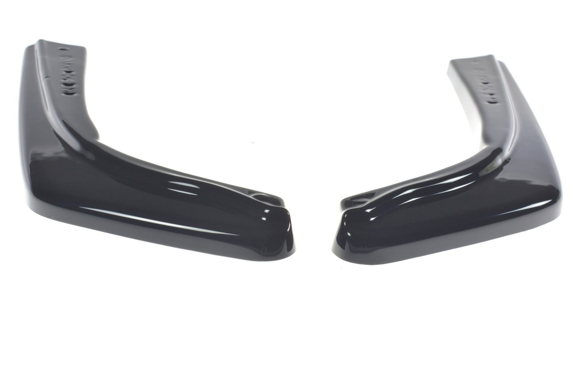 Heck Ansatz Flaps Diffusor für BMW 3er G20 M Paket Carbon Look