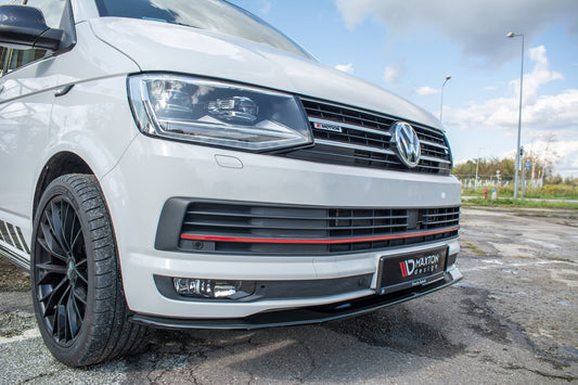 Front Ansatz V.2 für Volkswagen T6  Carbon Look