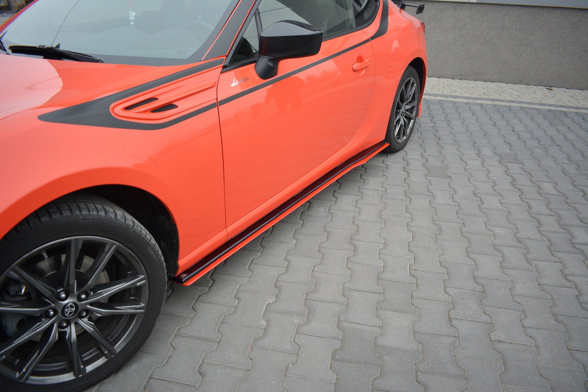 Seitenschweller Ansatz für V.2 für SUBARU BRZ/ TOYOTA GT86 FACELIFT  Carbon Look