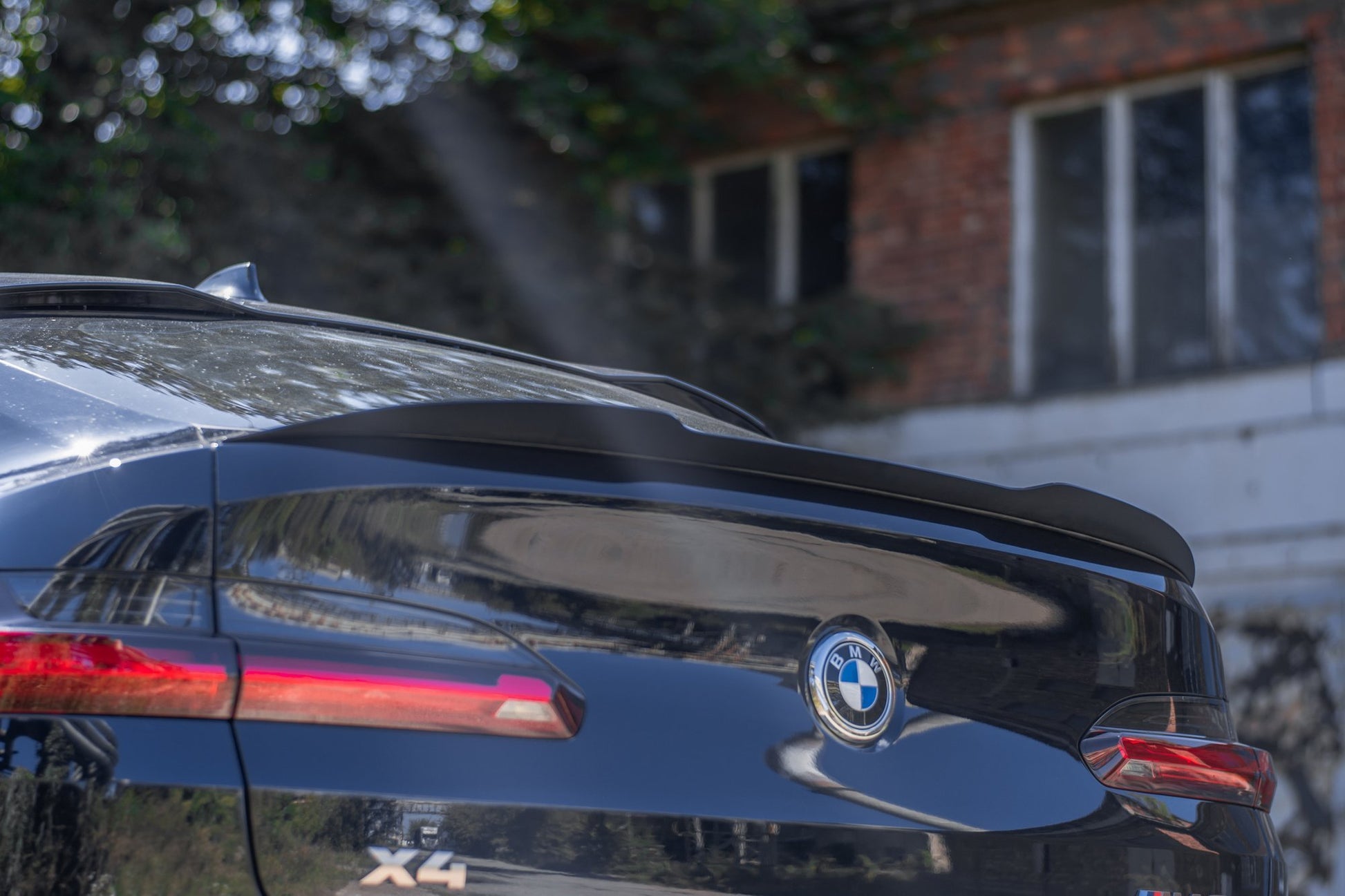 Spoiler CAP V.1 für BMW X4 M-Paket G02 schwarz matt