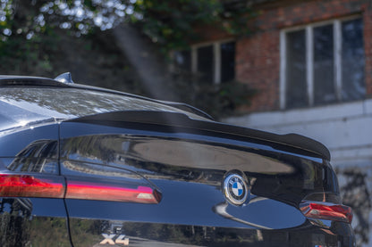 Spoiler CAP V.1 für BMW X4 M-Paket G02 schwarz matt
